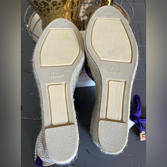 DIANE VON FURSTENBERG x CASTAÑER Women's Pink Espadrilles Size 40 NWOT - Picture 6 of 10